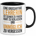 Unterricht Lehrer Wertschätzung Tasse Geschenk Lustige Geschenkidee Spruch Eine Grossartige Lehrerin Ist Schwer Zu Finden Trendation