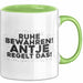 Antje Tasse Ruhe Bewahren! Antje Regelt Das! Geschenk Grün Trendation