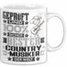 Country-Musiker Geschenk Lustiger Spruch für Country-Musiker Geschenkidee Bester Country-Musiker Der Welt Weiß Trendation
