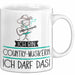 Geschenk für Country-Musikerin Tasse Lustige Geschenkidee Geburtstag Ich Bin Country-Musikerin Ich Darf Das Weiß Trendation