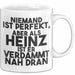 Heinz Tasse Niemand Ist Perfekt, Aber Als Heinz Ist Er Verdammt Nah Dran Weiß Trendation