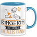 Ringerin Geschenk Tasse Becher Die Frau Die Allen Kann Geschenkidee für eine Ringerin Lustig Blau Trendation