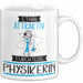 Physikerin Tasse Geschenk Becher Stark Attraktiv Furchtlos Physikerin Lustige Geschenkidee Weiß Trendation