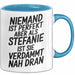 Stefanie Tasse Geschenk Niemand Ist Perfekt Stefanie Verdammt Nah Dran Geschenkidee Blau Trendation