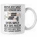 Trendation - Handwerker Tasse mit Spruch Geschenke für Handwerk Kaffeebecher KFZ Mechaniker Mechatroniker Weiß Trendation