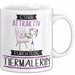 Tiermalerin Tasse Geschenk Becher Stark Attraktiv Furchtlos Tiermalerin Lustige Geschenkidee Weiß Trendation