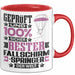 Fallschirmspringer Geschenk Lustiger Spruch für Fallschirmspringer Geschenkidee Bester Fallschirmspringer Der Welt Rot Trendation