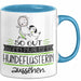 Hundeflüsterin Geschenk Tasse So Gut Kann Nur Eine Hundeflüsterin Aussehen Geschenkidee Geburtstag Weihnachten Lustig Blau Trendation