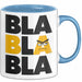 Sarkasmus Tasse Geschenkidee Bla Sarkastischer Humor Blau Trendation