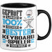 Keyboard-Spieler Geschenk Lustiger Spruch für Keyboard-Spieler Geschenkidee Bester Keyboard-Spieler Der Welt Schwarz Trendation