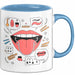 Akzent Coach Tasse Geschenk Lustige Geschenkidee Spruch Für Sprach Trainer Blau Trendation