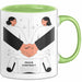 Mediator Tasse Geschenk Lustige Geschenkidee Spruch Für Konflikt Löser Grün Trendation