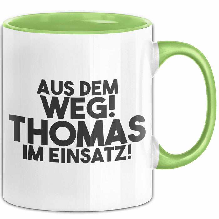 Thomas Tasse Aus Dem Weg! Thomas Im Einsatz! Geschenk