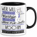 Köchin Tasse Geschenk Spruch Wer Will Schon Prinzessin Sein Wenn Man Auch Köchin Sein Kann Trendation