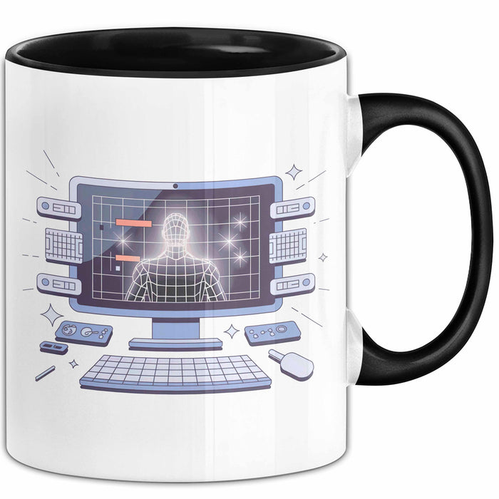 3D Modellierer Tasse Geschenk Lustige Geschenkidee Spruch Für Digitale Bildhauer Trendation