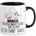 Geschenk für Tierheimunterstützerin Tasse Lustige Geschenkidee Geburtstag Ich Bin Tierheimunterstützerin Ich Darf Das Trendation