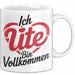 Ute Tasse Geschenk Ich Bin Vollkommen Ute Geschenkidee Geburtstag Weiß Trendation