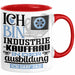 Industriekauffrau Ausbildung Start Geschenk Tasse Ich Bin Industriekauffrau In Der Ausbildung Ich Darf Das Kaffee-Becher Geschenkidee Rot Trendation