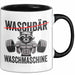 Waschbär Tierliebhaber Tasse Geschenk Lustige Geschenkidee Spruch Waschbär Waschmaschine Trendation