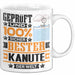 Kanute Geschenk Lustiger Spruch für Kanute Geschenkidee Bester Kanute Der Welt Weiß Trendation
