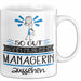 Managerin Geschenk Tasse So Gut Kann Nur Eine Managerin Aussehen Geschenkidee Geburtstag Weihnachten Lustig Weiß Trendation