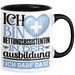 Rettungsassistentin Ausbildung Start Geschenk Tasse Ich Bin Rettungsassistentin In Der Ausbildung Ich Darf Das Kaffee-Becher Geschenkidee Schwarz Trendation