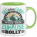 Camping Tasse Geschenk Das Leben Fängt Erst An Wenn Dein Zuhause Rollt Grün Trendation