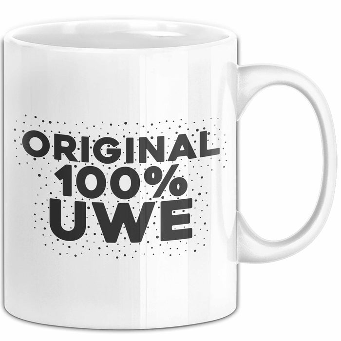 Uwe Tasse Original 100% Uwe Geschenk