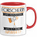 Forscherin Und Prinzessin Tasse Geschenk Für Eine Forscherin Geburtstag Was Ist Deine Superkraft Rot Trendation