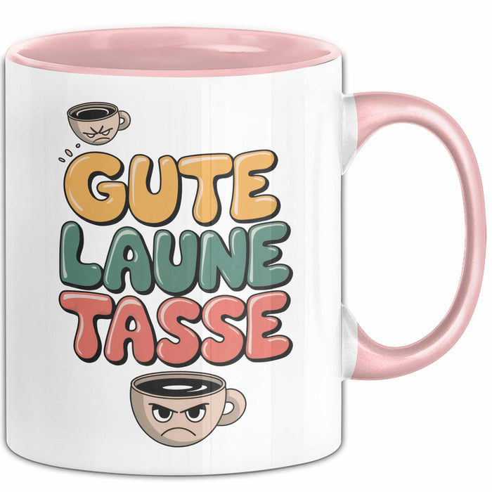 Sarkasmus Tasse Geschenkidee Gute Laune Tasse Sarkastische Rosa Trendation