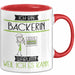 Bäckerin Tasse Geschenk Ich Bin Bäckerin Warum Weil Ich Es Kann Geschenkidee Geburtstag Rot Trendation