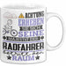 Radfahrer Geschenk Tasse Lustiger Spruch Erheben Sie Sich Der Radfahrer Betritt den Raum Weiß Trendation