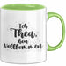Thea Tasse Ich Thea, Bin Vollkommen Geschenk Grün Trendation