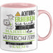 Wildtierschützerin Tasse Geschenk Lustiger Spruch Bitte Erheben Sie Sich Seine Majestät Die Wildtierschützerin Betritt Den Raum Rosa Trendation