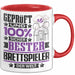 Brettspieler Geschenk Lustiger Spruch für Brettspieler Geschenkidee Bester Brettspieler Der Welt Rot Trendation