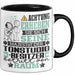 Tonstudio-Besitzer Geschenk Tasse Lustiger Spruch Erheben Sie Sich Der Tonstudio-Besitzer Betritt den Raum Schwarz Trendation