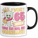 65. Geburtstag Tasse Geschenk Vor 65 Jahren War Ich Mal Die Schnellste Geschenkidee Frauen Mutter Oma Trendation