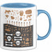 Anthropologe Tasse Geschenk Lustige Geschenkidee Spruch Für Kultur Entdecker Blau Trendation