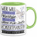 Konzertpianistin Tasse Geschenk Spruch Wer Will Schon Prinzessin Sein Wenn Man Auch Konzertpianistin Sein Kann Grün Trendation