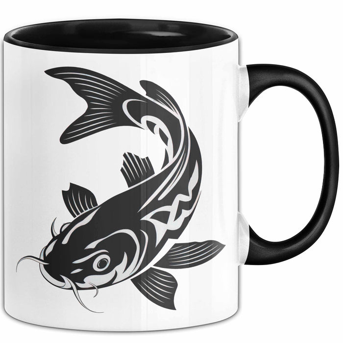 Karpfen Angelliebhaber Fischer Tasse Geschenk Lustige Geschenkidee Spruch Trendation