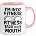 Tacos Liebhaber Tasse Geschenk Lustige Geschenkidee Spruch Fitness Taco In My Mouth Rosa Trendation