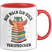Buchleser Eule Lesen Tasse Geschenk Lustige Geschenkidee Spruch Nur Noch Ein Buch Versprochen Rot Trendation