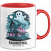 Paranormaler Ermittler Tasse Geschenkidee für Rot Trendation
