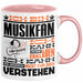 Musikfan Geschenk Tasse Geschenkidee für Musikfan Geburtstag Lustig Ich Bin Musikfan Ich Kann Es Dir Erklären Aber Nicht Für Dich Verstehen Rosa Trendation
