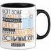 Schwimmerin Geschenk Becher Tasse Gott Schuf Alle Menschen Gleich Nur Die Besten Durfeten Schwimmerin Werden Geschenkidee Lustig Trendation