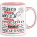 Parkour-Trainerin Tasse Lustiges Geschenk Studieren Kann Wirklich Jeder Nur Die Besten Werden Parkour-Trainerin Rosa Trendation