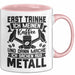 Metallbauer Tasse Geschenk Metallbau Geschenkidee Erst Trinke Ich Meinen Kaffee Dann Mache Ich Sachen Aus Metall Rosa Trendation
