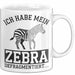 IT Informatiker Nerd Tasse Geschenk Ich habe mein Zebra Weiß Trendation