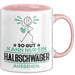 Halbschwäger Geschenk Tasse So Gut Kann Nur Ein Halbschwäger Aussehen Geschenkidee Kaffee-Becher Rosa Trendation