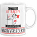 Musikverlegerin Tasse Geschenk Becher Stark Attraktiv Furchtlos Musikverlegerin Lustige Geschenkidee Weiß Trendation